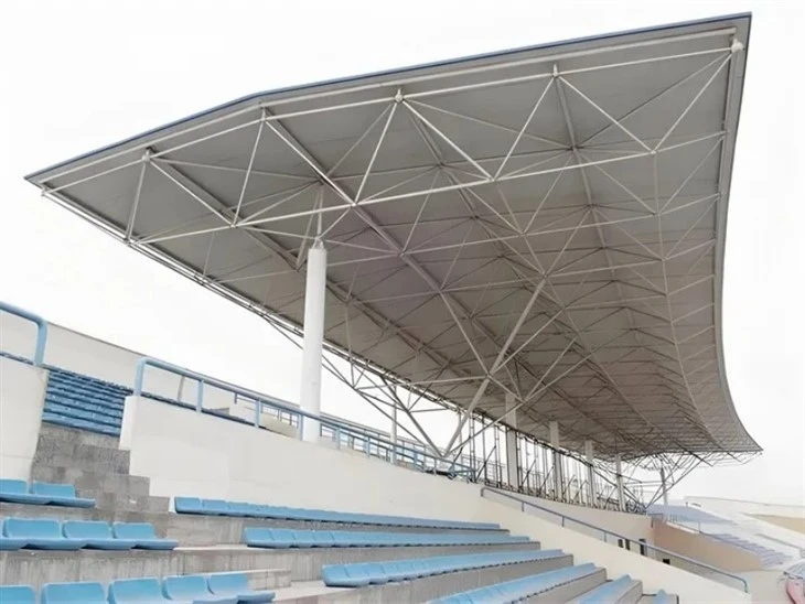 Steel Structure Bolt Ball Grid Gymnasium factory